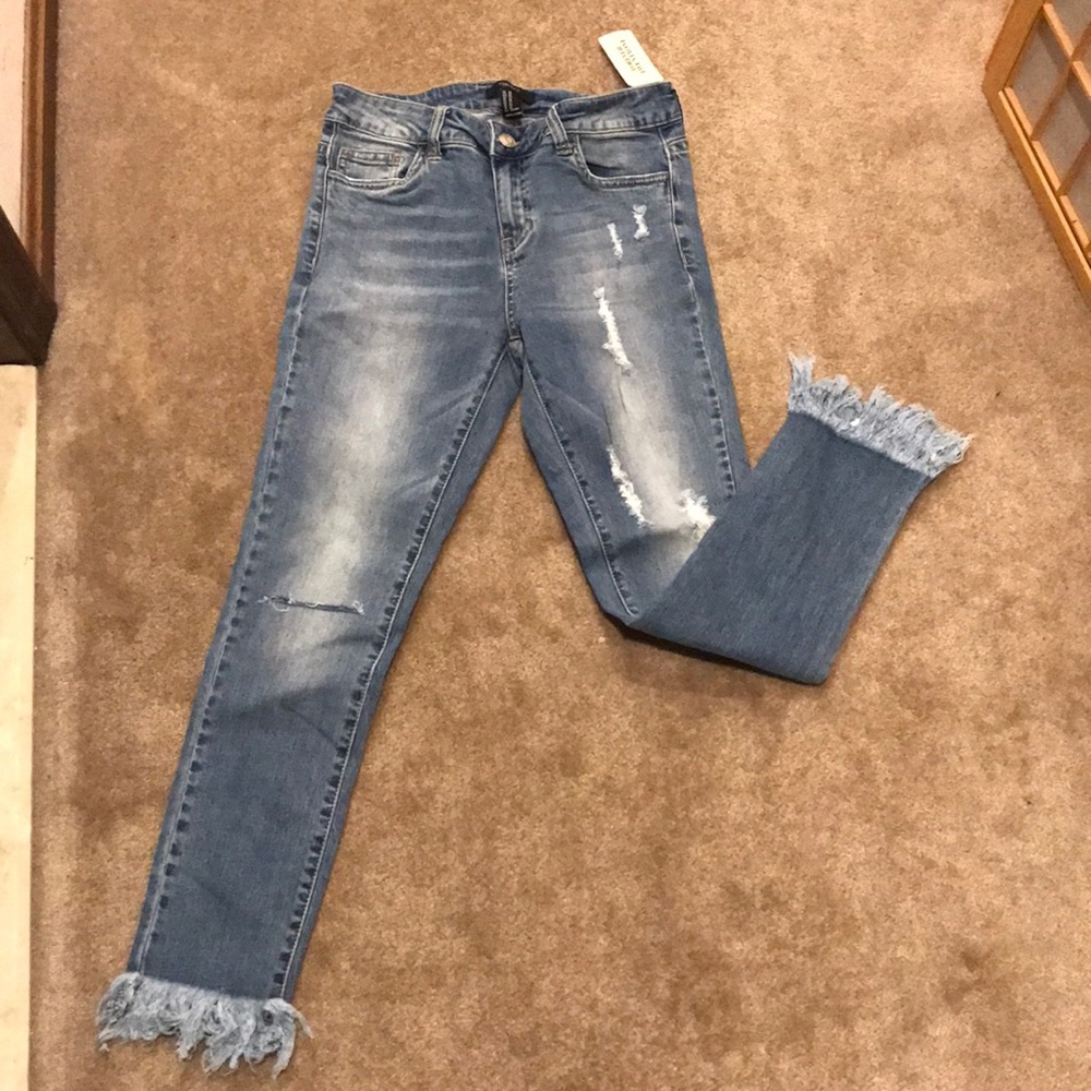 Fringe jeans